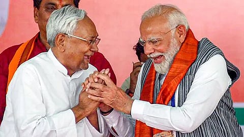 Bihar CM Nitish Kumar- PM Narendra Modi