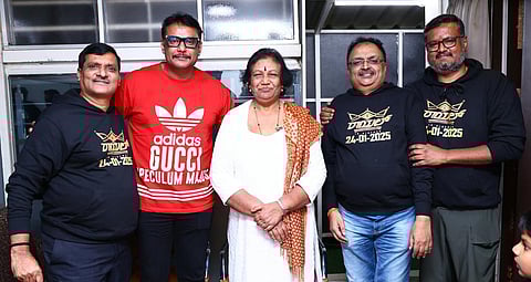 Jayanna, Darshan, Meena Thoogudeepa, Bhogendra and Dinakar