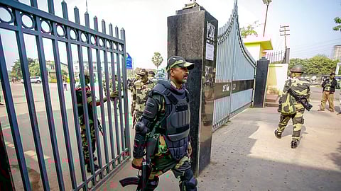 India-Bangladesh border near Agartala