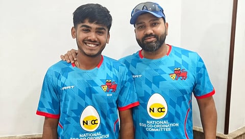 ಆಯುಶ್ ಮ್ಹಾತ್ರೆ - ರೋಹಿತ್ ಶರ್ಮಾ