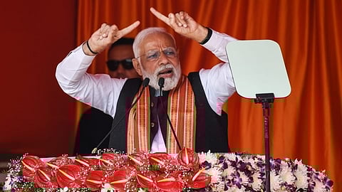 PM Modi Blasts AAP Govt