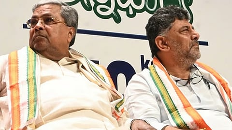 Siddaramaiah, D K Shivakumar 