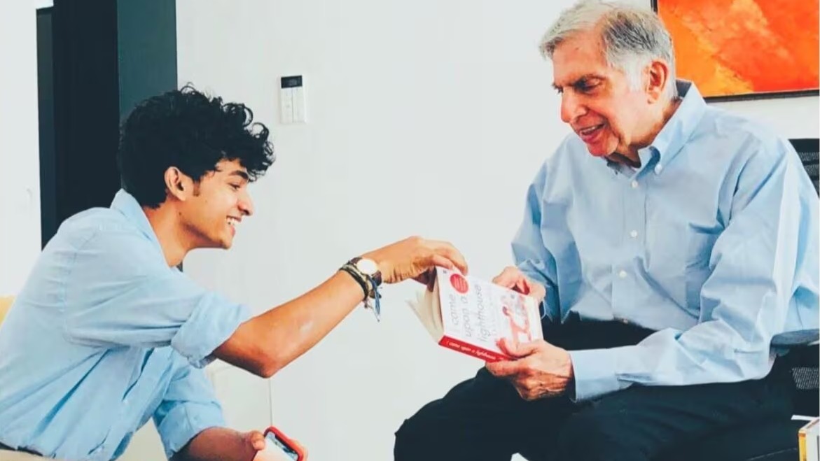 Ratan tata's Close Friend Shantanu Naidu