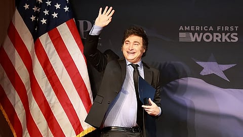 Argentinian President Javier Milei