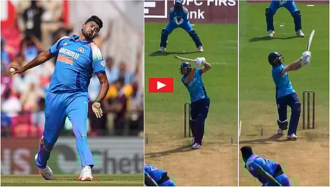 IND vs ENG: ಚೊಚ್ಚಲ ಪಂದ್ಯದಲ್ಲೇ ರಾಣಾ ಅನಗತ್ಯ ದಾಖಲೆ; 1 ಓವರ್‌ನಲ್ಲಿ 6,4,6,4,6 ಸಿಡಿಸಿದ ಅಬ್ಬರಿಸಿದ RCB ಬ್ಯಾಟರ್, ವಿಡಿಯೋ!