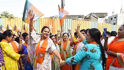BJP Workers celebration