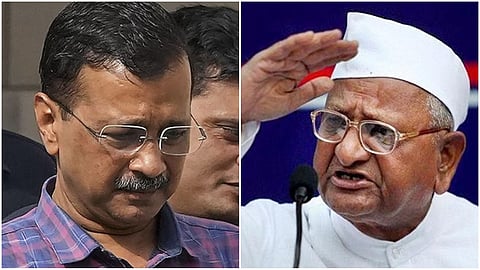 Aravind Kejriwal- Anna Hazare