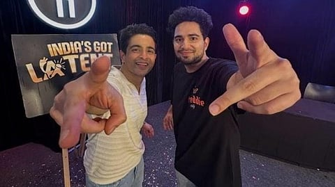 Ranveer Allahbadia with Samay Raina
