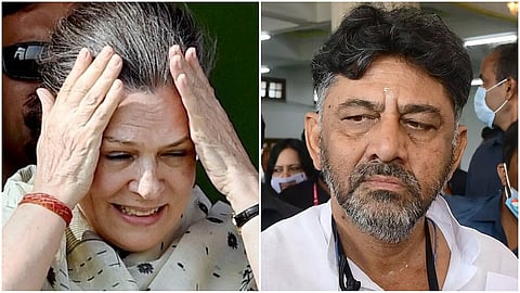 Sonia Gandhi- DK Shivakumar
