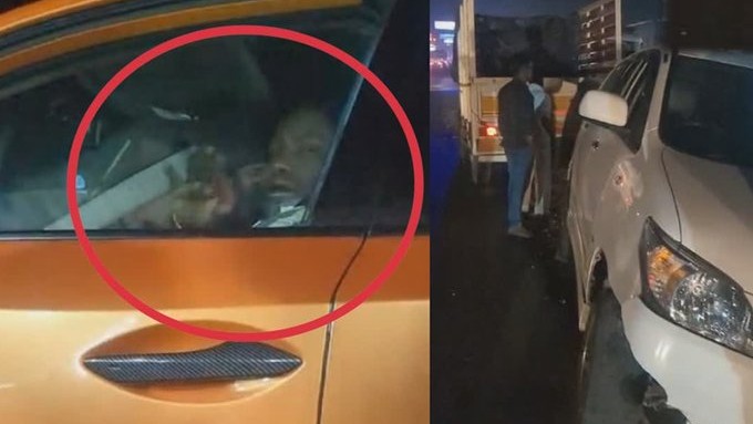 Tamil Actor Yogi babu Car met with Accident