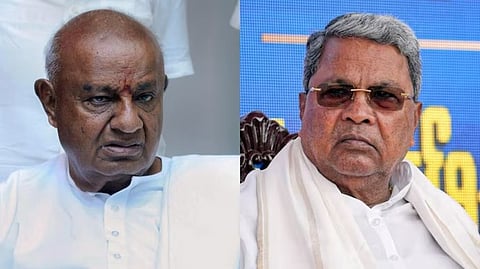 HD Devegowa, CM Siddaramaiah