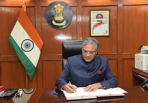 Gyanesh Kumar today assumed charge as the 26th Chief Election Commissioner of India