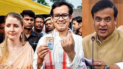 Gaurav Gogoi's wife ANDHimanta

