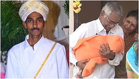 ಮೃತ ರೇಣುಕಾಸ್ವಾಮಿ ಮಗನಿಗೆ ನಾಮಕರಣ: ನೋವಿನಲ್ಲೂ ತುಸು ಸಂತಸದ ಕ್ಷಣ ಎಂದ ತಾತ!