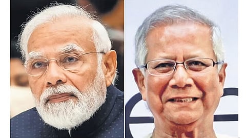 PM Narendra Modi-Muhammed Yunus 