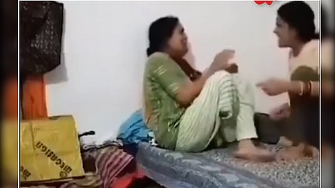 Woman brutally beats elderly mother in Haryana