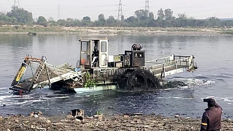 Yamuna water Cleaning
