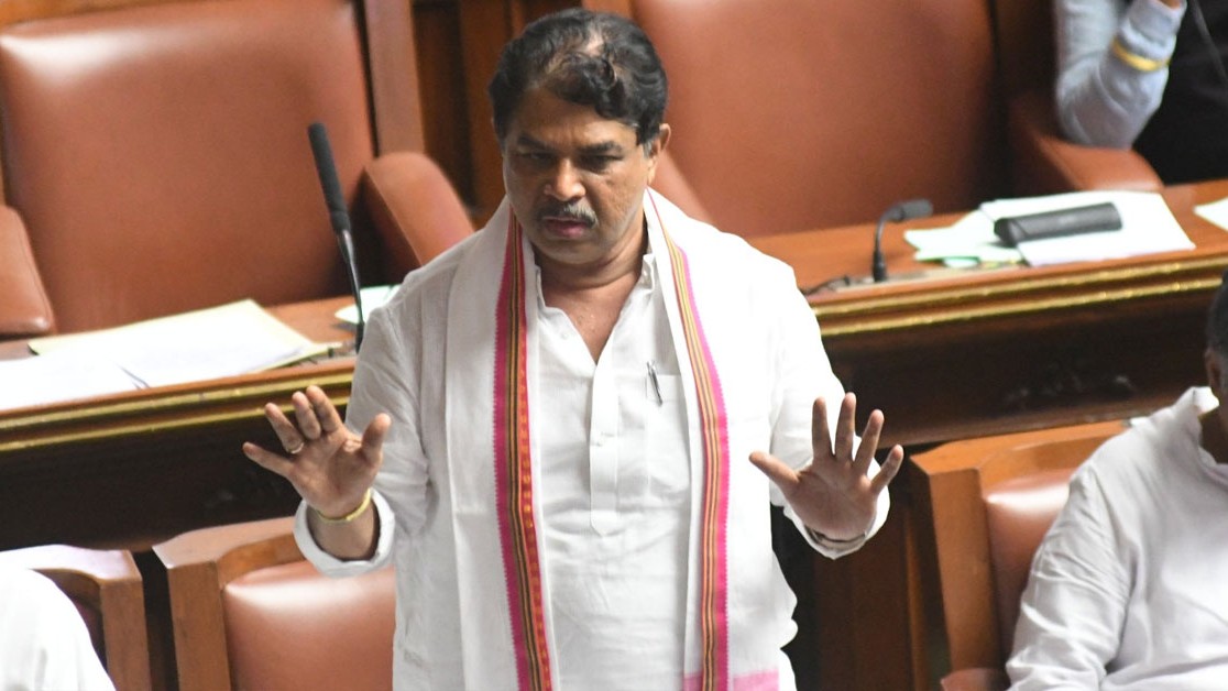 R Ashok Critisizes Congress Leader Ravi ganiga