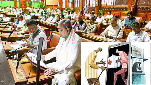 CM Siddaramaiah presents budget at legislative assembly 