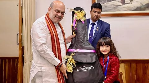 brand-new guitar Presented by Amitsha