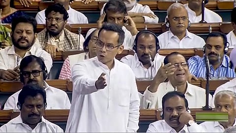 Congress leader Gaurav Gogoi