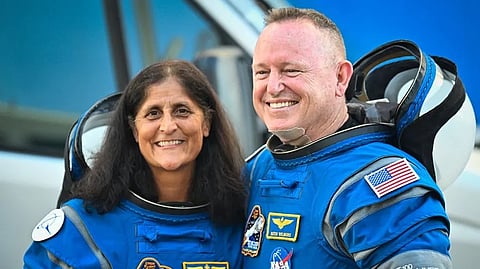 Sunita Williams and Bitch Wilmore 