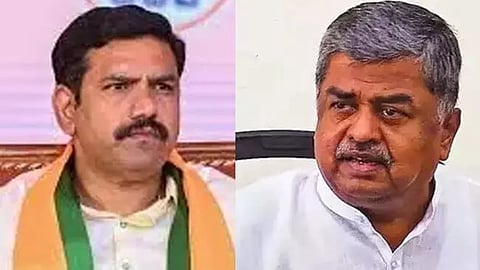 ವಿಜಯೇಂದ್ರ ಹಾಗೂ ಬಿಕೆ.ಹರಿಪ್ರಸಾದ್.