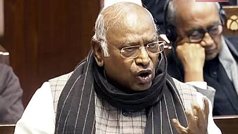 ರಾಜ್ಯಸಭೆಯಲ್ಲಿ ಮಾತನಾಡಿದ ಮಲ್ಲಿಕಾರ್ಜುನ ಖರ್ಗೆ