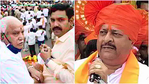 ಬಿಎಸ್ ಯಡಿಯೂರಪ್ಪ-ವಿಜಯೇಂದ್ರ-ಬಸನಗೌಡ ಪಾಟೀಲ್ ಯತ್ನಾಳ್