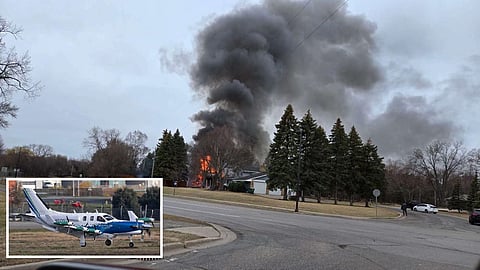 Plane Crashes Into Minnesota House