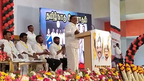 DMK leader A Raja