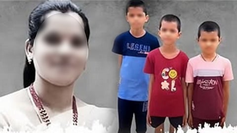 Sangareddy woman killed her 3 children