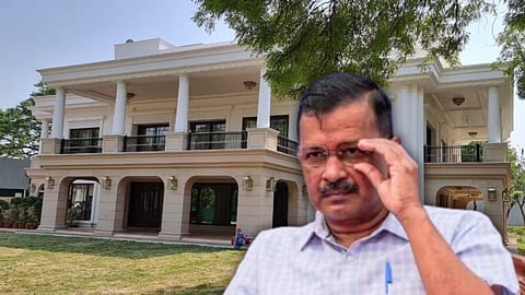 Arvind Kejriwal-Sheesh Mahal