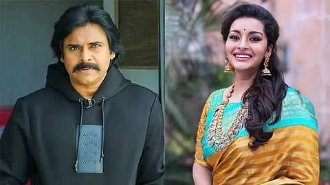 Renu Desai and pawan kalyan 