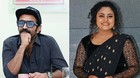 Shine Tom Chacko (L), Vincy Aloshious