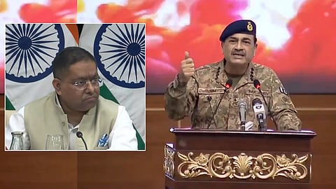 India On Pak Army Chief's Jugular Vein Remark