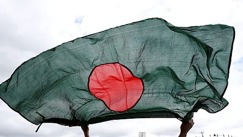 Image of Bangladesh flag used for representational purposes