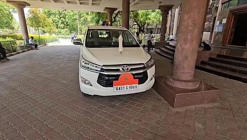 Koppal deputy commissioner’s car 
