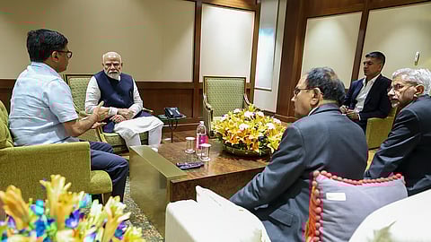PM Modi holds urgent meeting with NSA