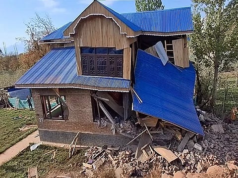 house in Chotipora village in Shopian district of Jammu and Kashmir