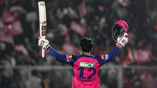Vaibhav Suryavanshi Slams Stunning Century 