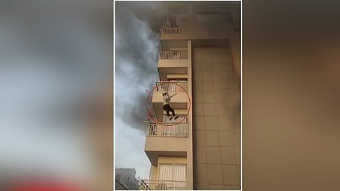 Woman Jumps Off 5th Floor Of Ahmedabad Building To Escape Fire