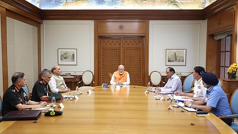 Meeting at the chair of PM Modi 