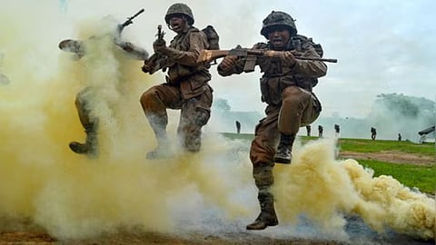 war