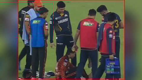 Shubman Gill 'Kicks' Abhishek Sharma