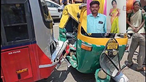 ನೆಲಮಂಗಲ: KSRTC-ಆಟೋ ನಡುವೆ ಭೀಕರ ಅಪಘಾತ; ಮೂವರು ದುರ್ಮರಣ
