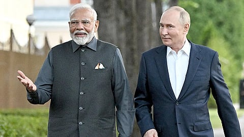 PM Modi and Putin