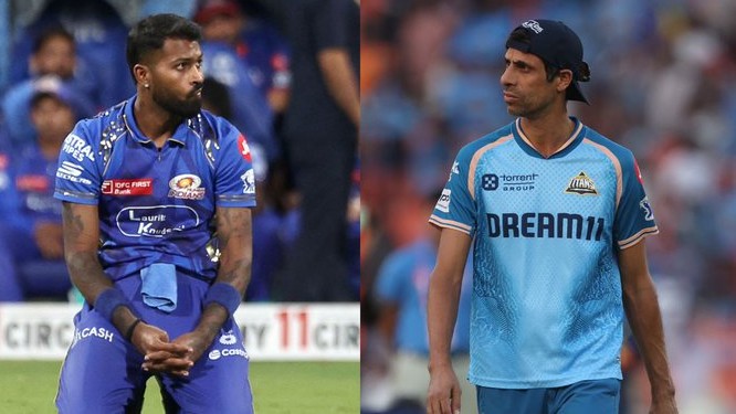 Ashish Nehra- Hardik Pandya