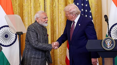 Donald Trump and Narendra Modi(File photo)