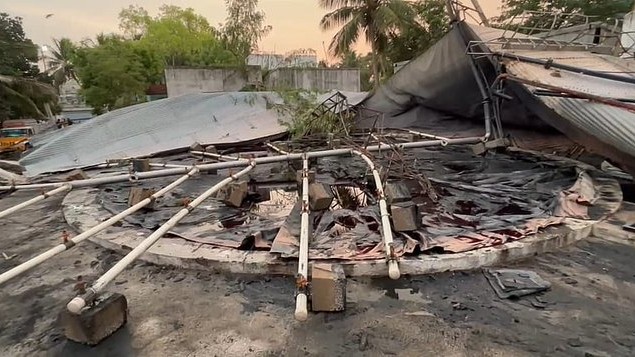 Chemical-laced water floods houses after ETP tank explosion
